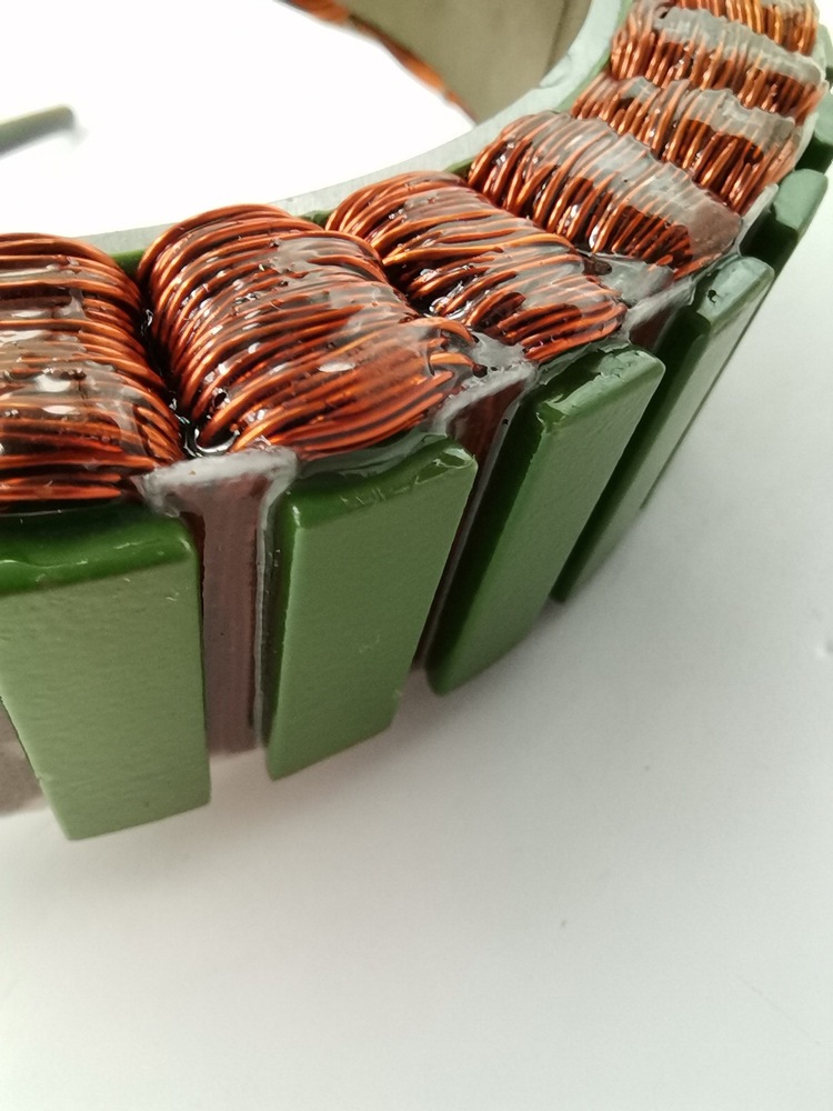 137.6mm stator winding